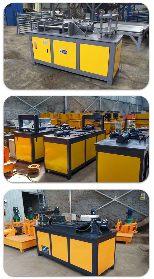 自動化液壓八字筋加工設(shè)備 現(xiàn)代建筑工程中的高效成型解決方案